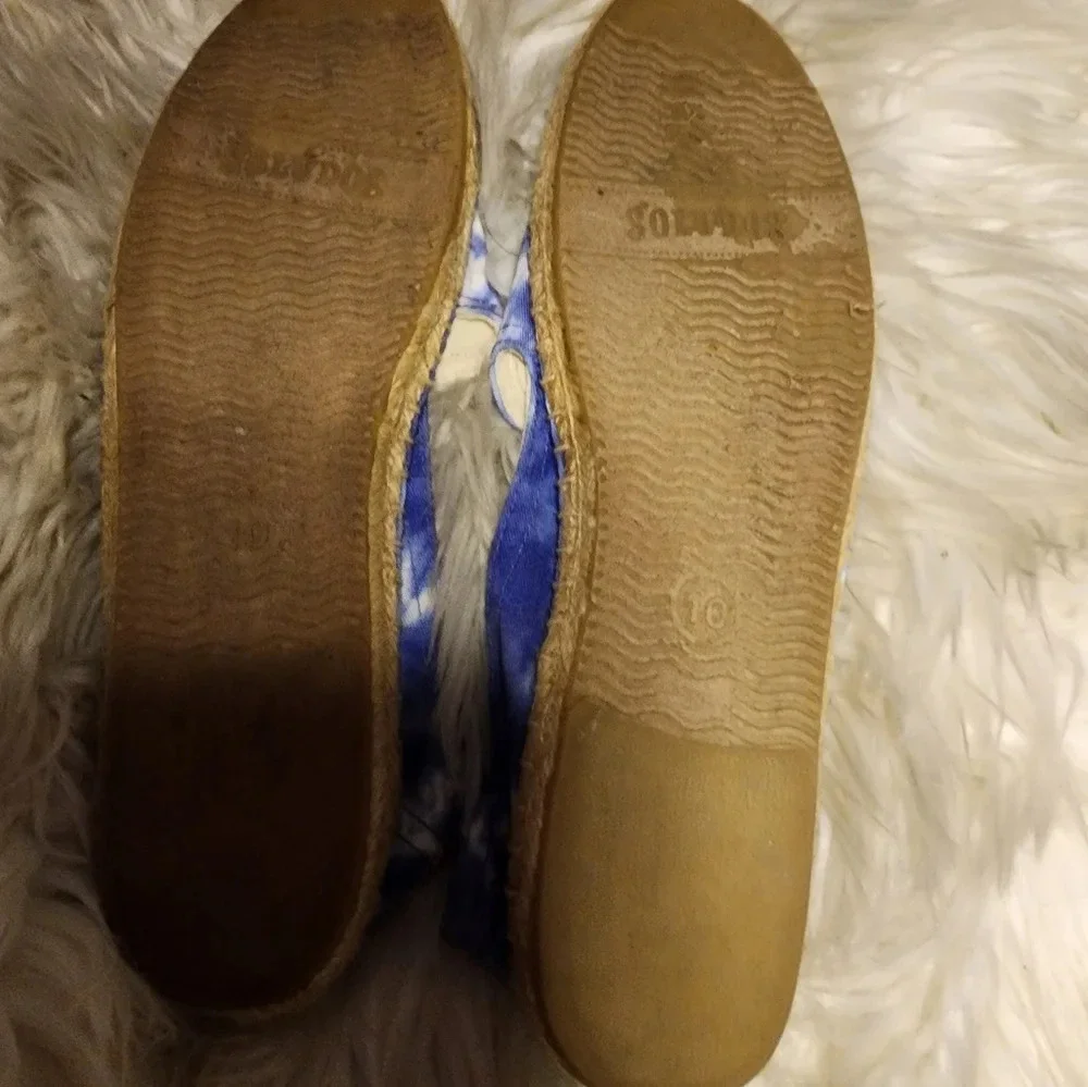 Soludos tie‎ dye espadrilles 10 NEW